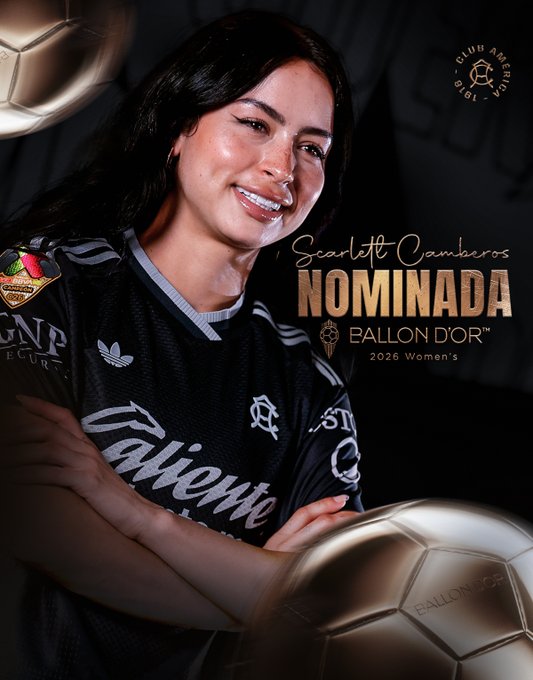 Scarlett Camberos y el Club América Femenil están nominados al Balón de Oro por su gran desempeño en Concacaf