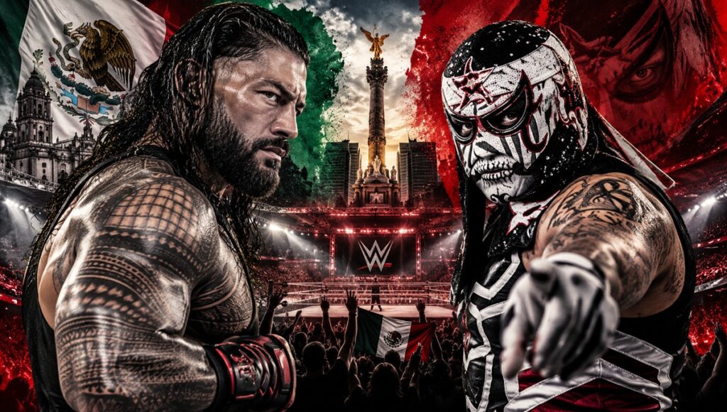 WWE RAW CDMX 2026 presenta a Roman Reigns vs Penta