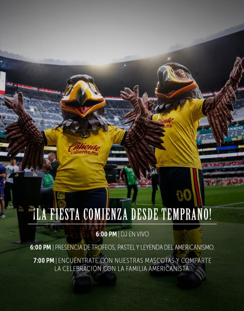 América celebrará con su afición ste sábado en el estadio Banorte, donde presentará algunos de sus títulos y celebridades