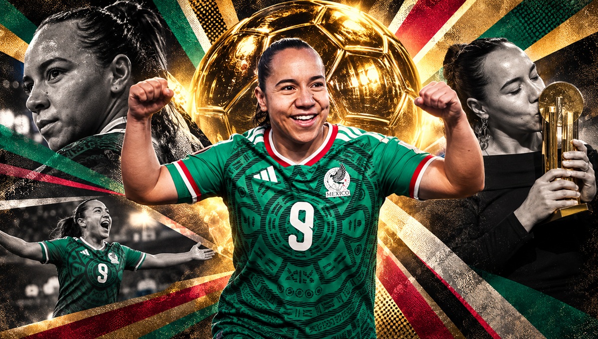 Charlyn Corral gana el Trofeo Gerd Müller 2026 Charlyn Corral gana el Trofeo Gerd Müller 2026