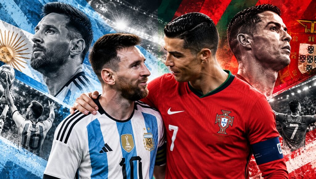 Cristiano felicita a Messi tras su retiro de la Selección de Argentina