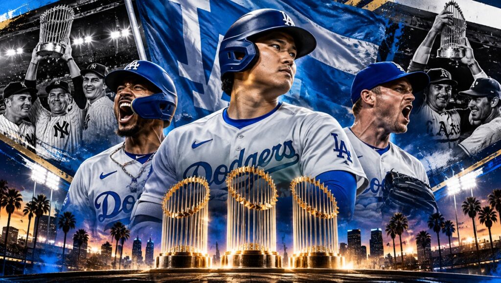 Dodgers por el tricampeonato de la MLB