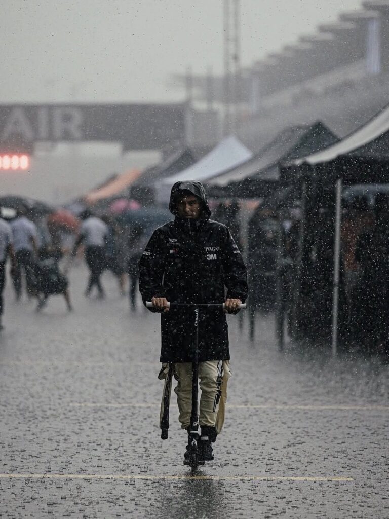 El GP Malasia tuvo severas complicaciones con el clima durante todo el fin de semana