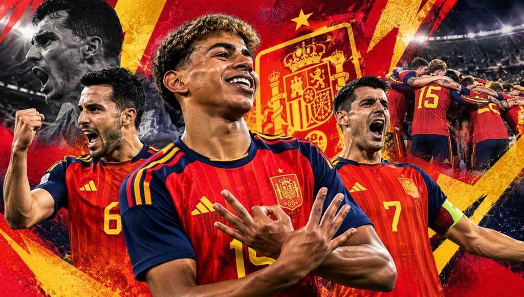 España hace historia con su victoria en Croacia