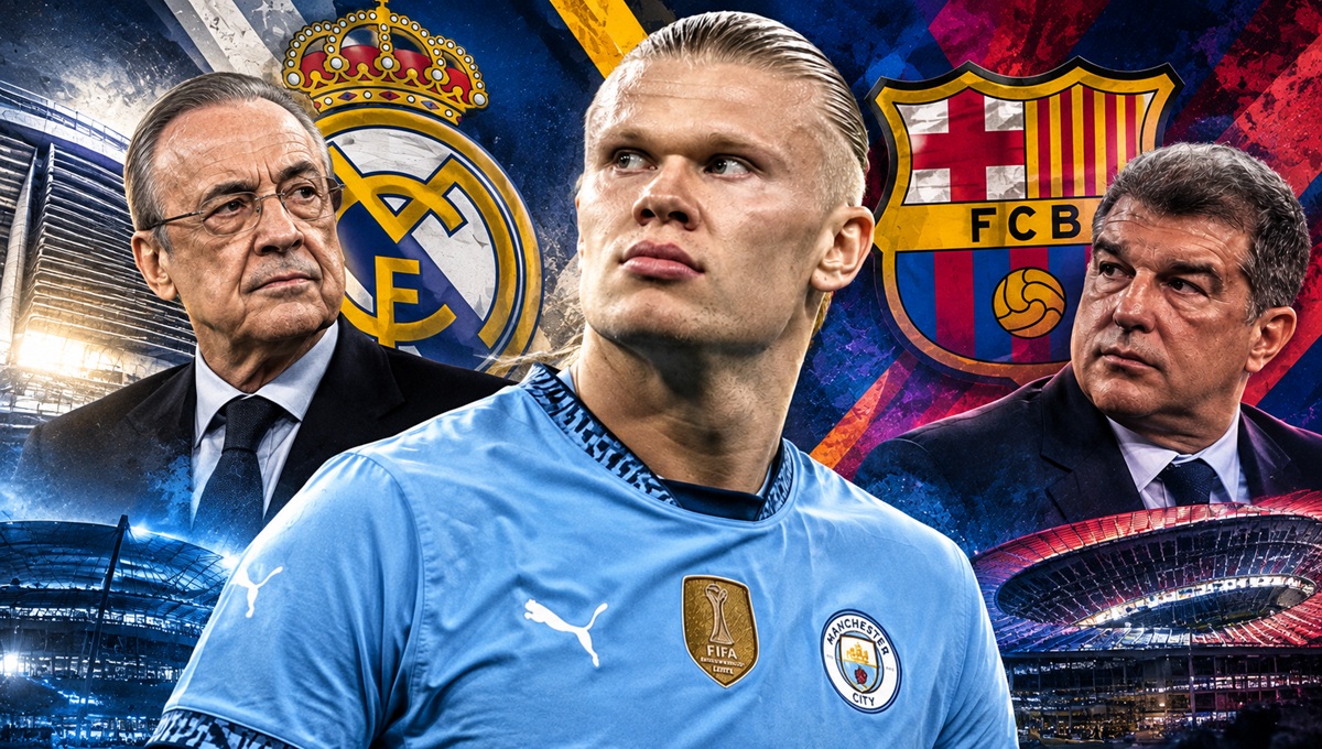 Haaland seguido de cerca por Real Madrid y Barcelona Haaland seguido de cerca por Real Madrid y Barcelona