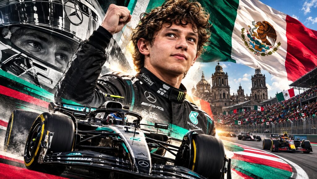 Kimi Antonelli en el GP México