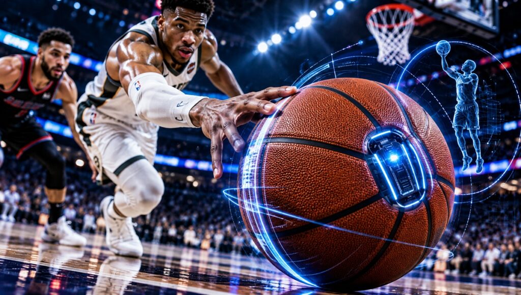 La NBA prueba un balón inteligente