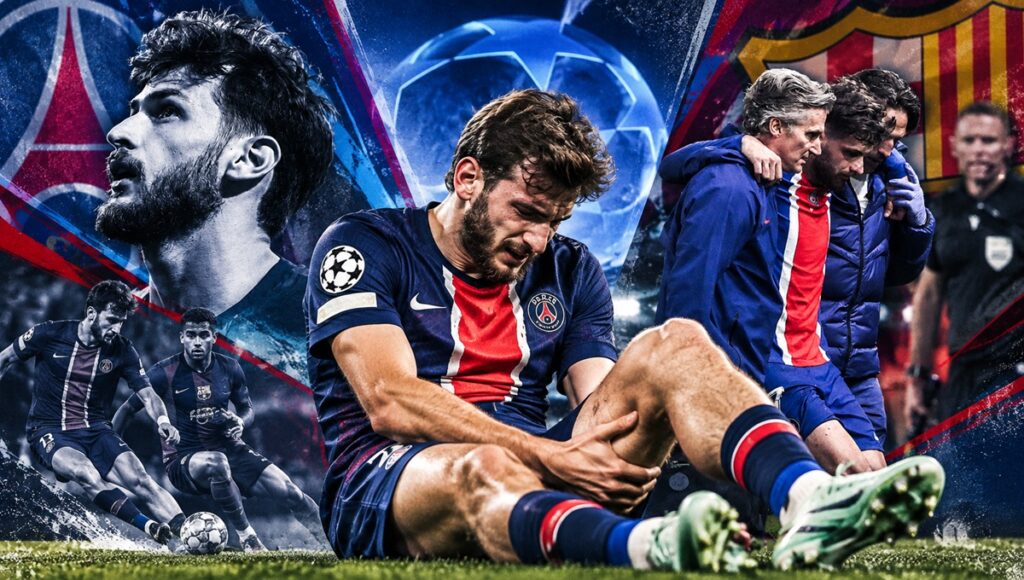 Lesión de Kvaratskhelia con el PSG