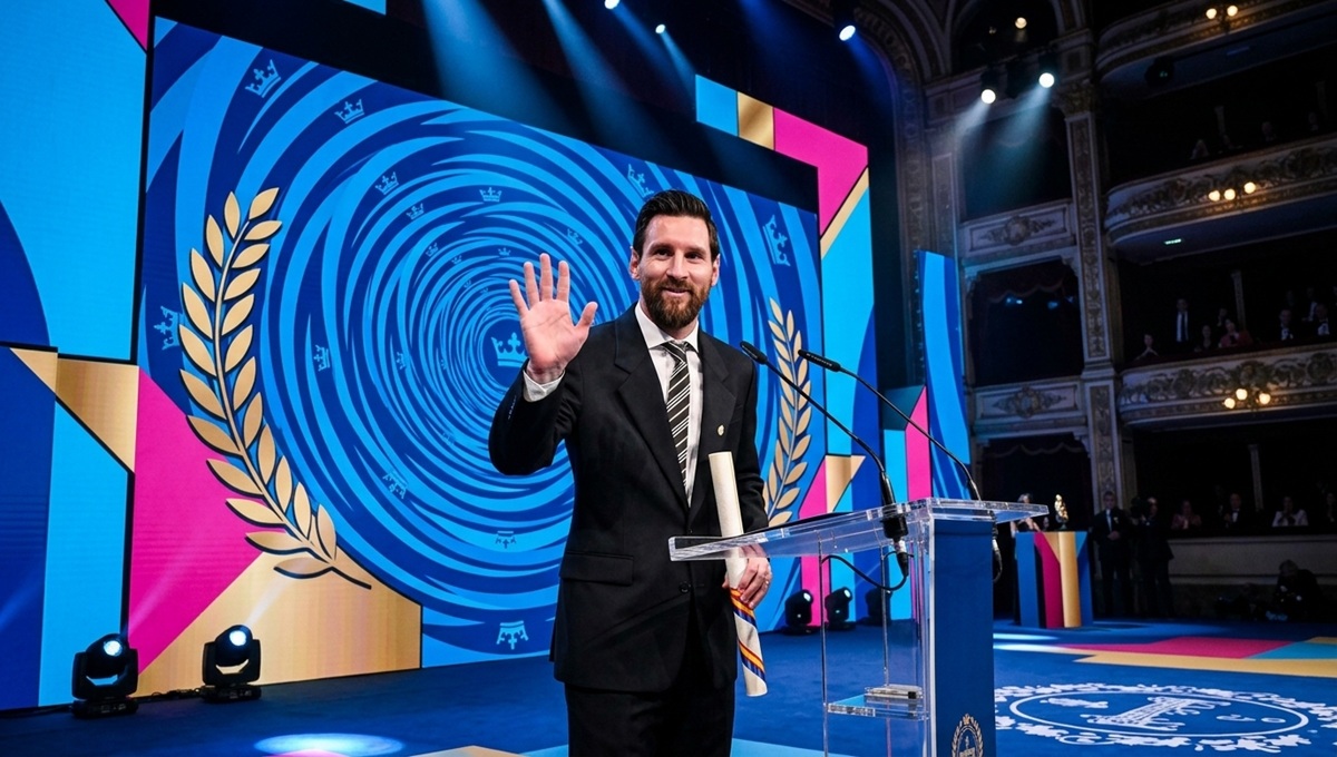 Messi recibe el Princesa de Asturias 2026. Messi recibe el Princesa de Asturias 2026.