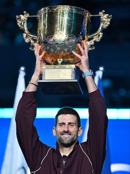 Nole conquistó el fin de semana el Beijing Open