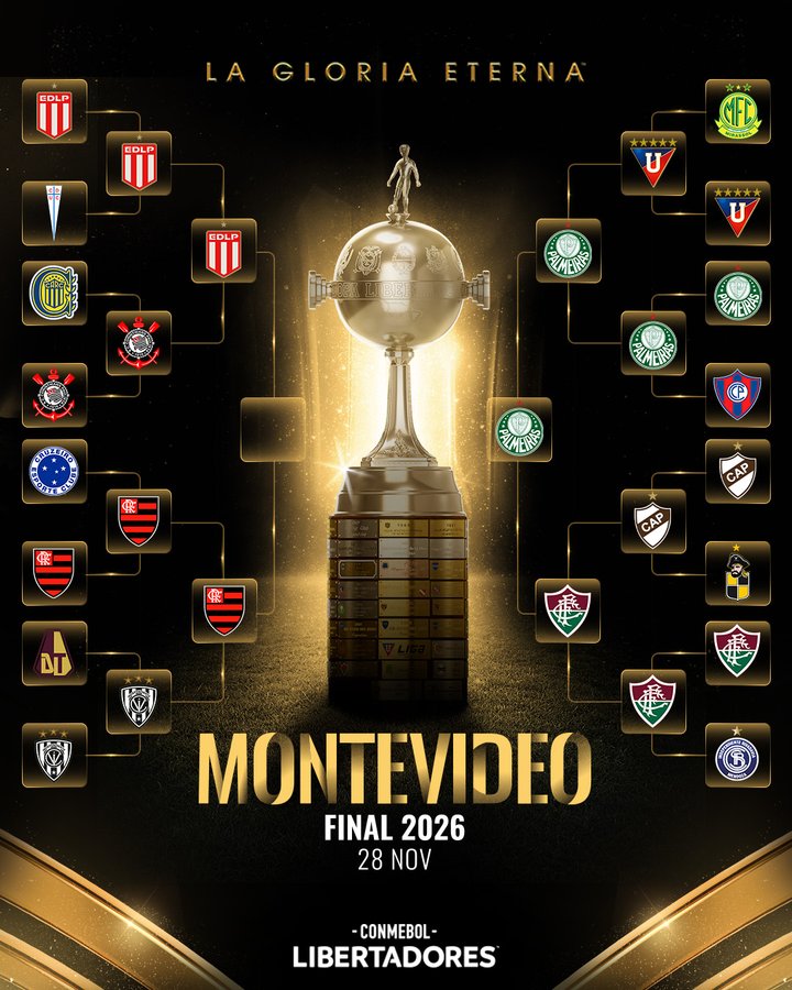 Palmeiras es el segundo finalista del torneo que se definirá en Montevideo el 28 de noviembre