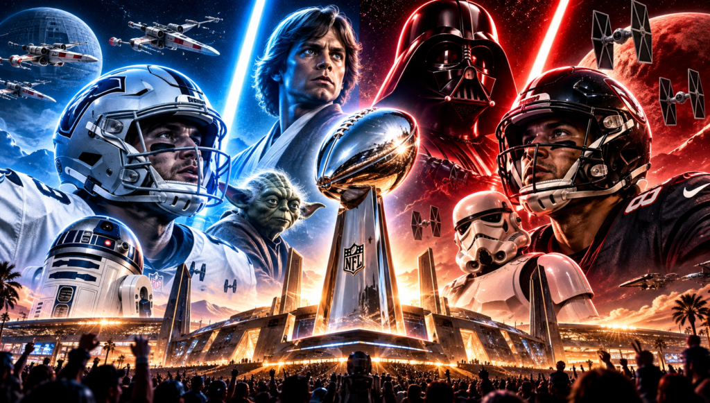 Star Wars Funday Football Super Bowl LXI.