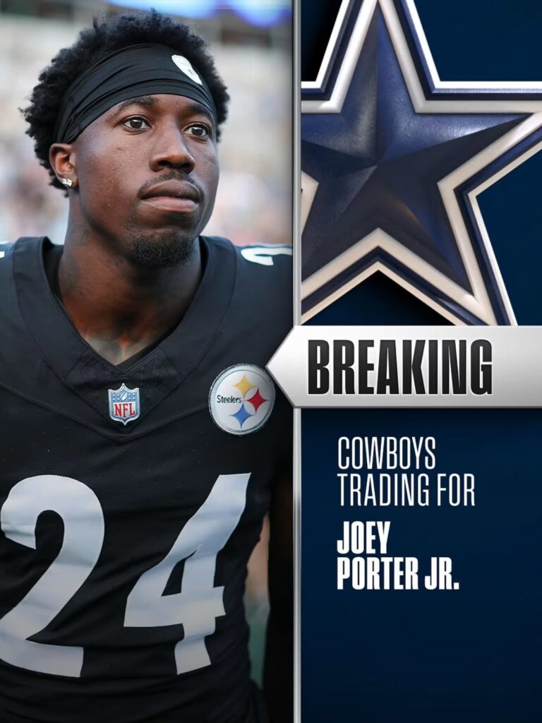 Varios insiders de la NFL confirmaron el canje de Joey Porter Jr. a los Cowboys